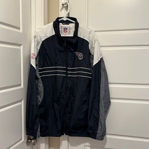 NFL Tennessee Titans full zip windbreaker jacket